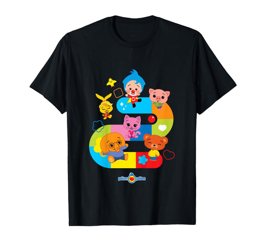 Plim Plim The Kindness Hero - Colourful designs for children T-Shirt