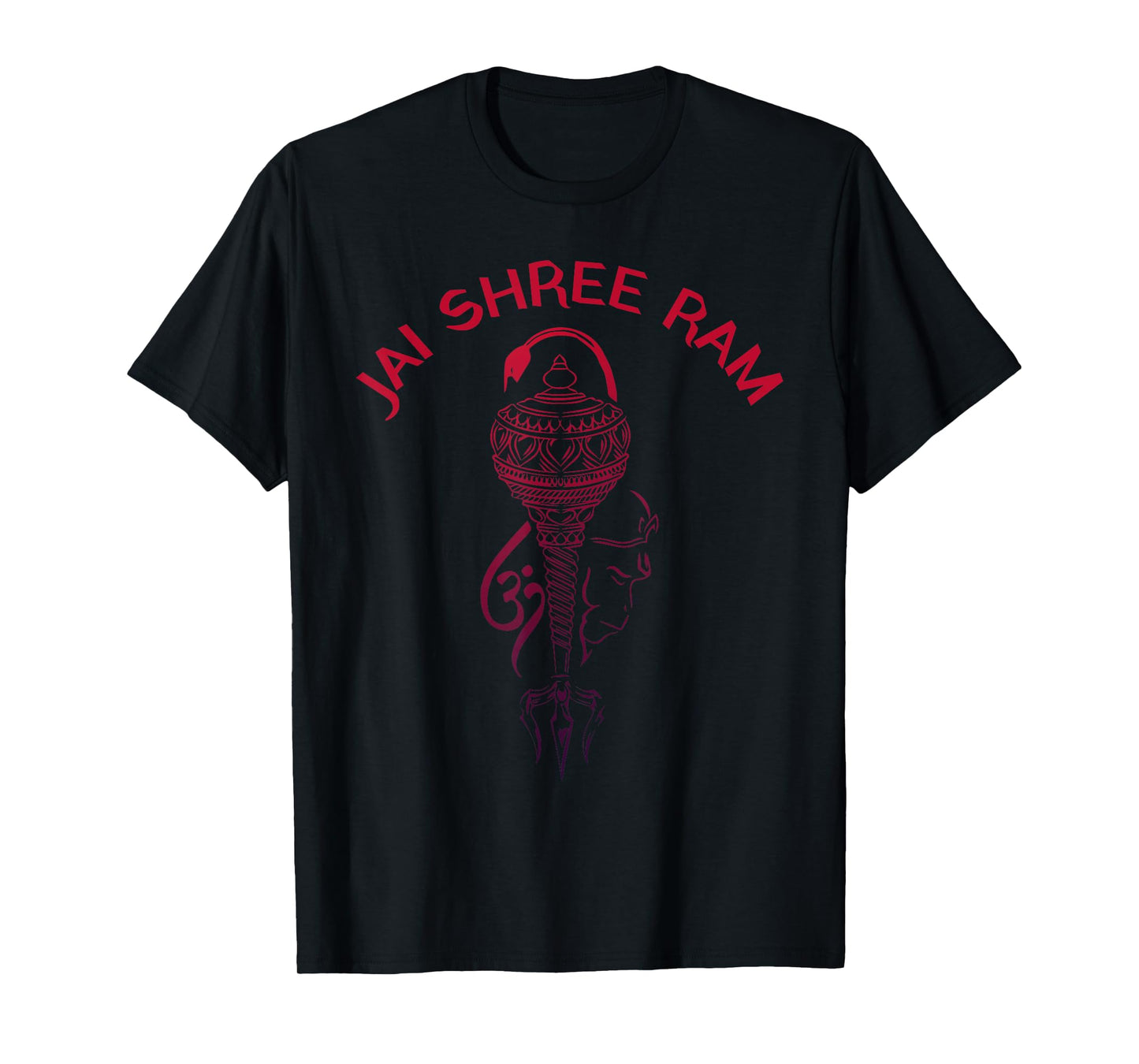 Hanuman, Bajrang Bali, Om Hindu God Pooja Jai Shree Ram T-Shirt