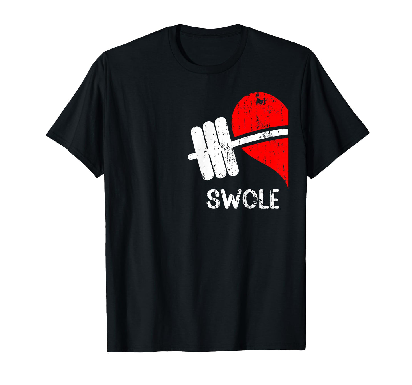 Swole Mates Couples Matching Gym Funny Tee Weightlifting T-Shirt