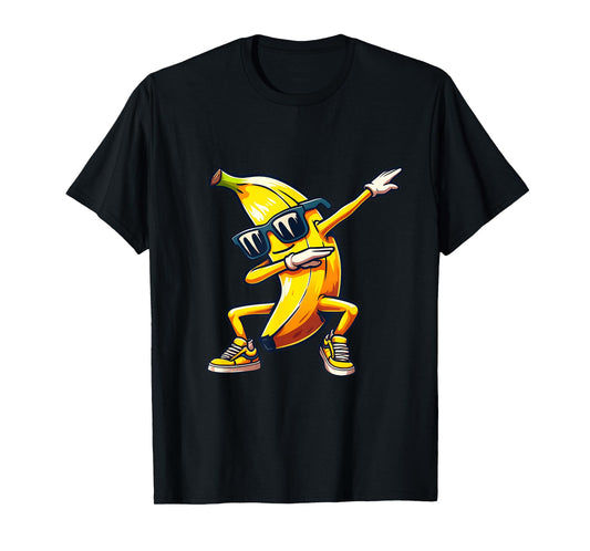 Dab Banana Dancing Dabbing Banana Fruit Meme T-Shirt