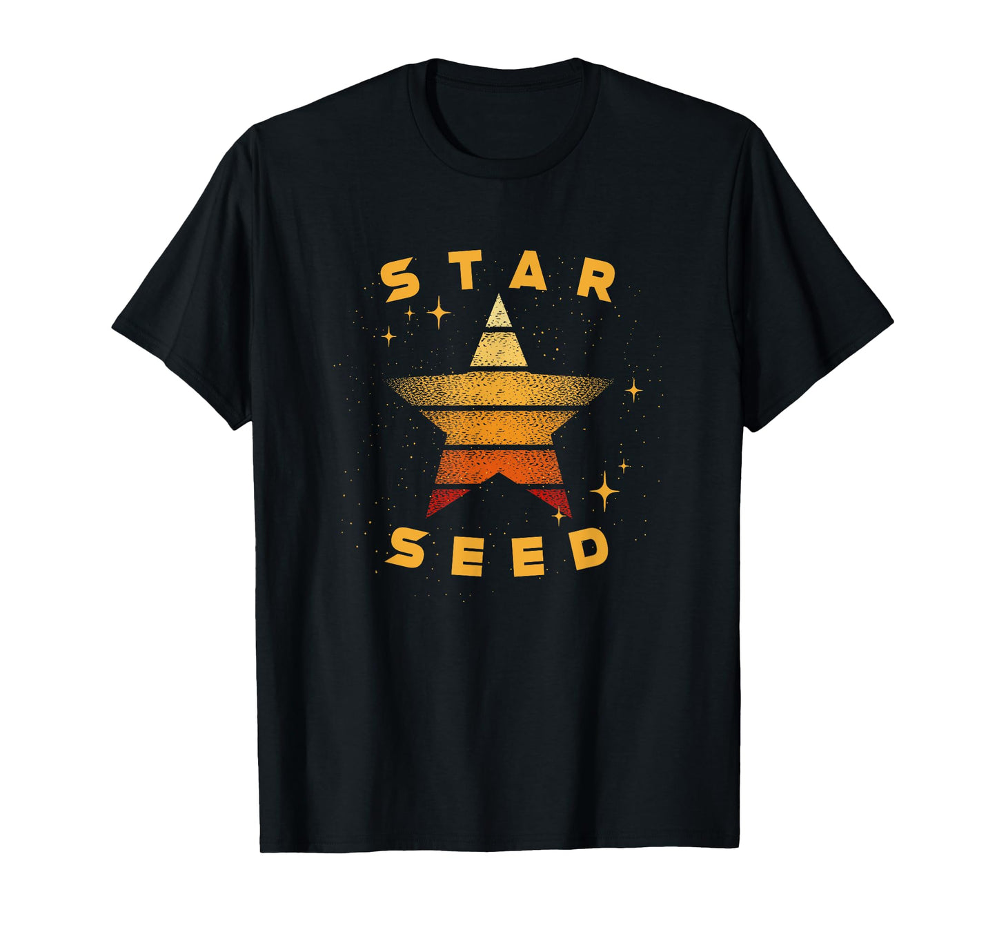 Retro Vintage Star Galaxy Universe Indigo Starseed T-Shirt