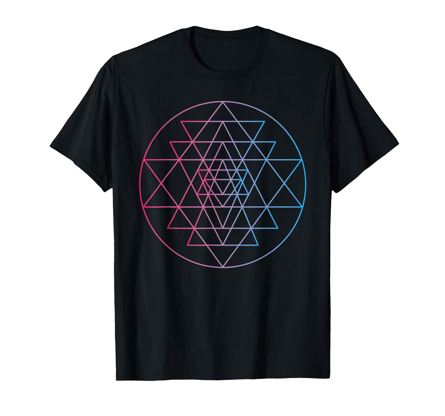 Sri Yantra Yoga Sacred Geometry Yantra Occult T-Shirt