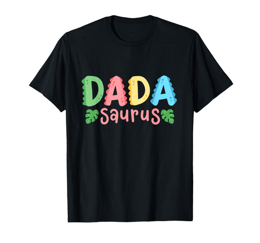 Dada Saurus Kids Dinosaur Birthday Party Family Matching T-Shirt