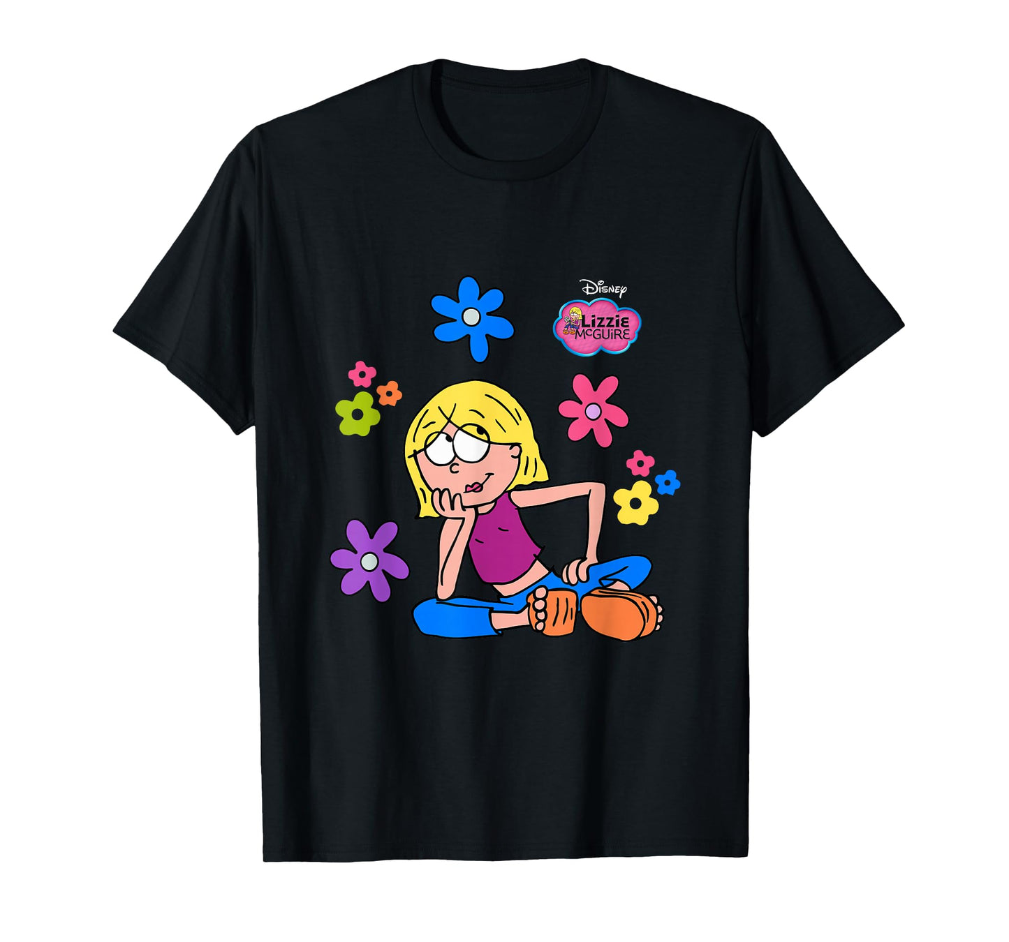 Disney Lizzie McGuire Cartoon Lizzie T-Shirt