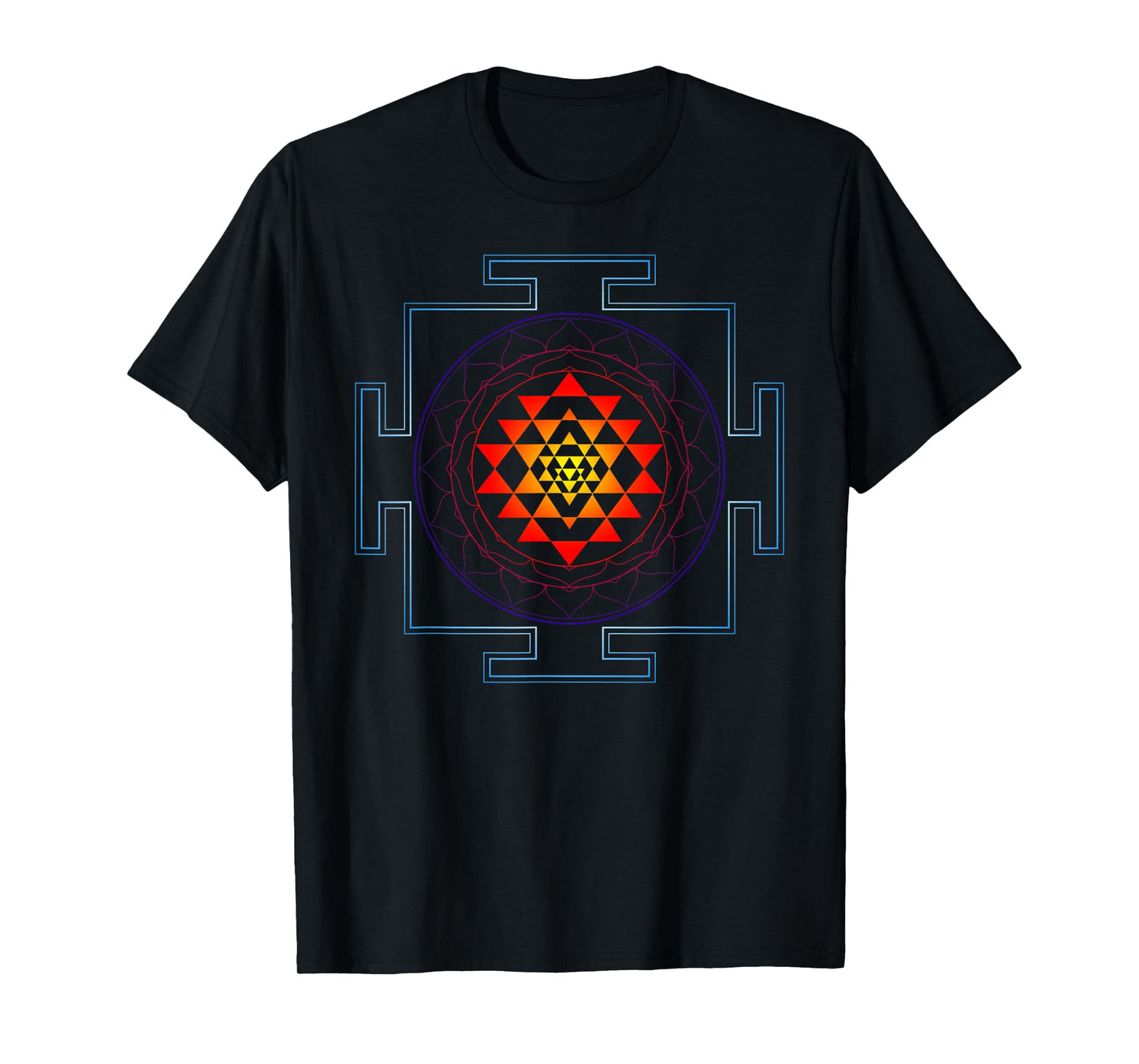 Sri Yantra Sacred Geometry Hindu Tantra Sacred Art T-Shirt T-Shirt