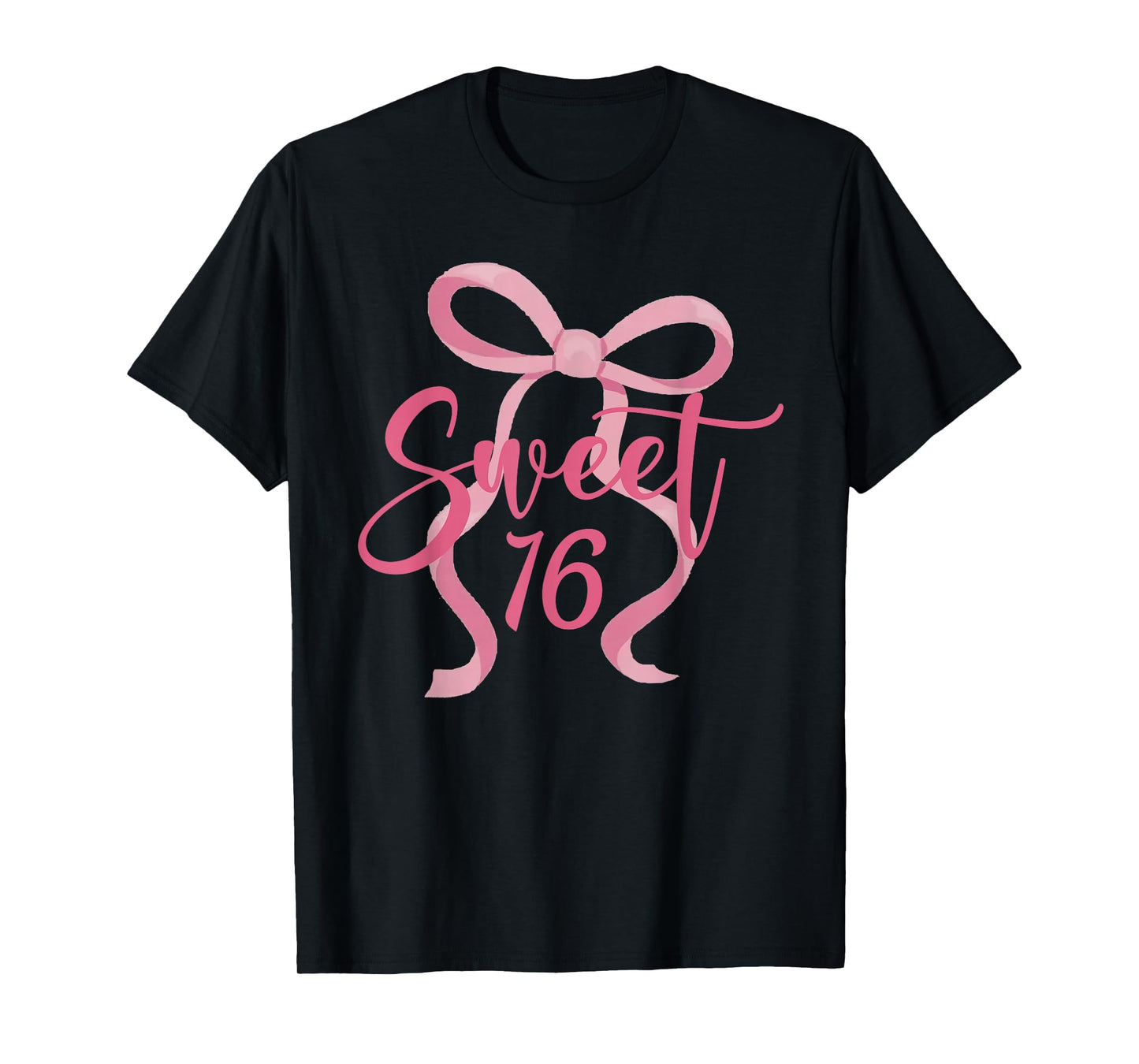 Sweet Sixteen 16th Birthday Girl Coquette 16 Year Old T-Shirt