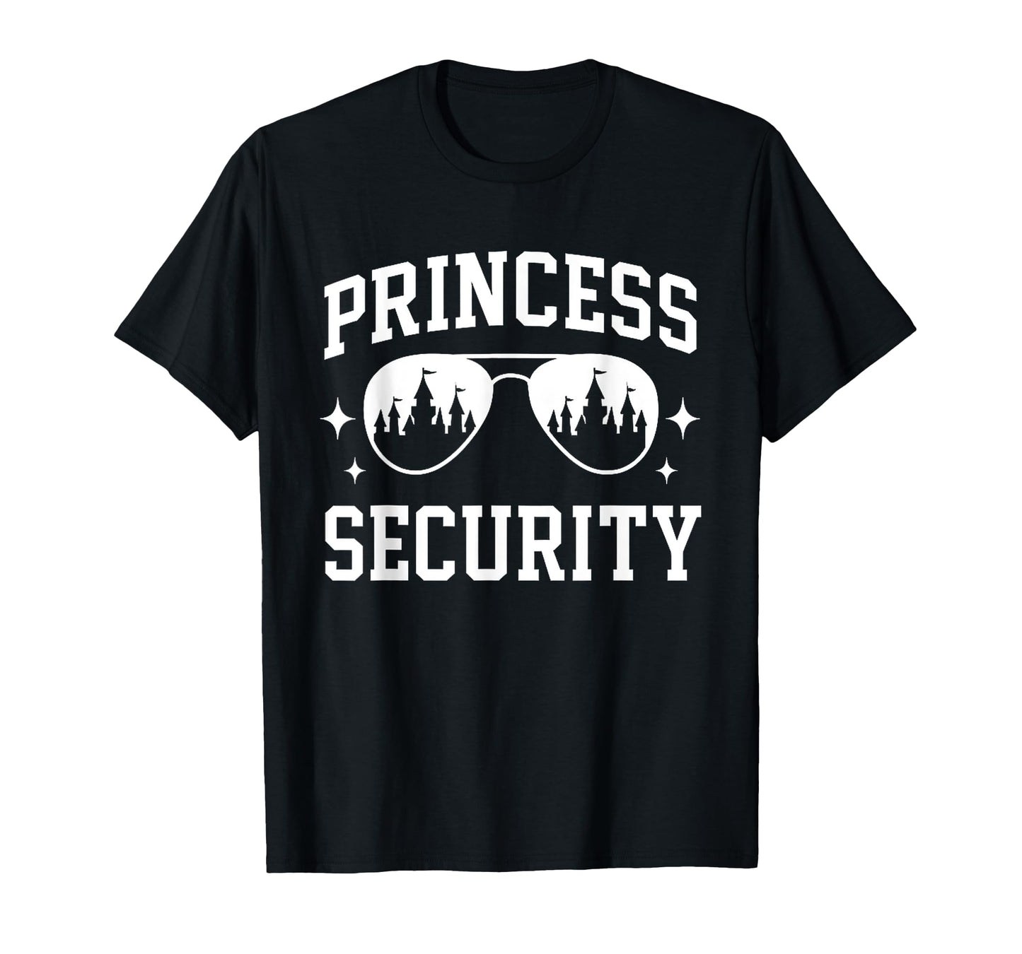 Fairy Tale Princess Security Cool Castle Guard Matching T-Shirt