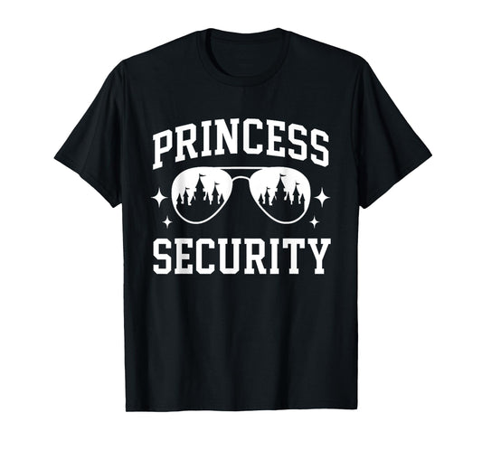 Fairy Tale Princess Security Cool Castle Guard Matching T-Shirt