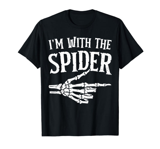 I'm with the Spider Funny Halloween Costume T-Shirt