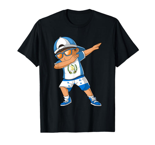 Half Guatemalan Half Honduran Boy Guatemala Flag T-Shirt