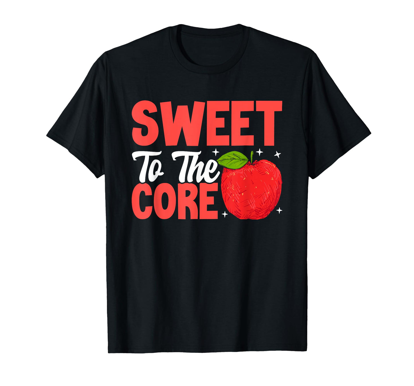 Sweet to the Core Apple T-Shirt