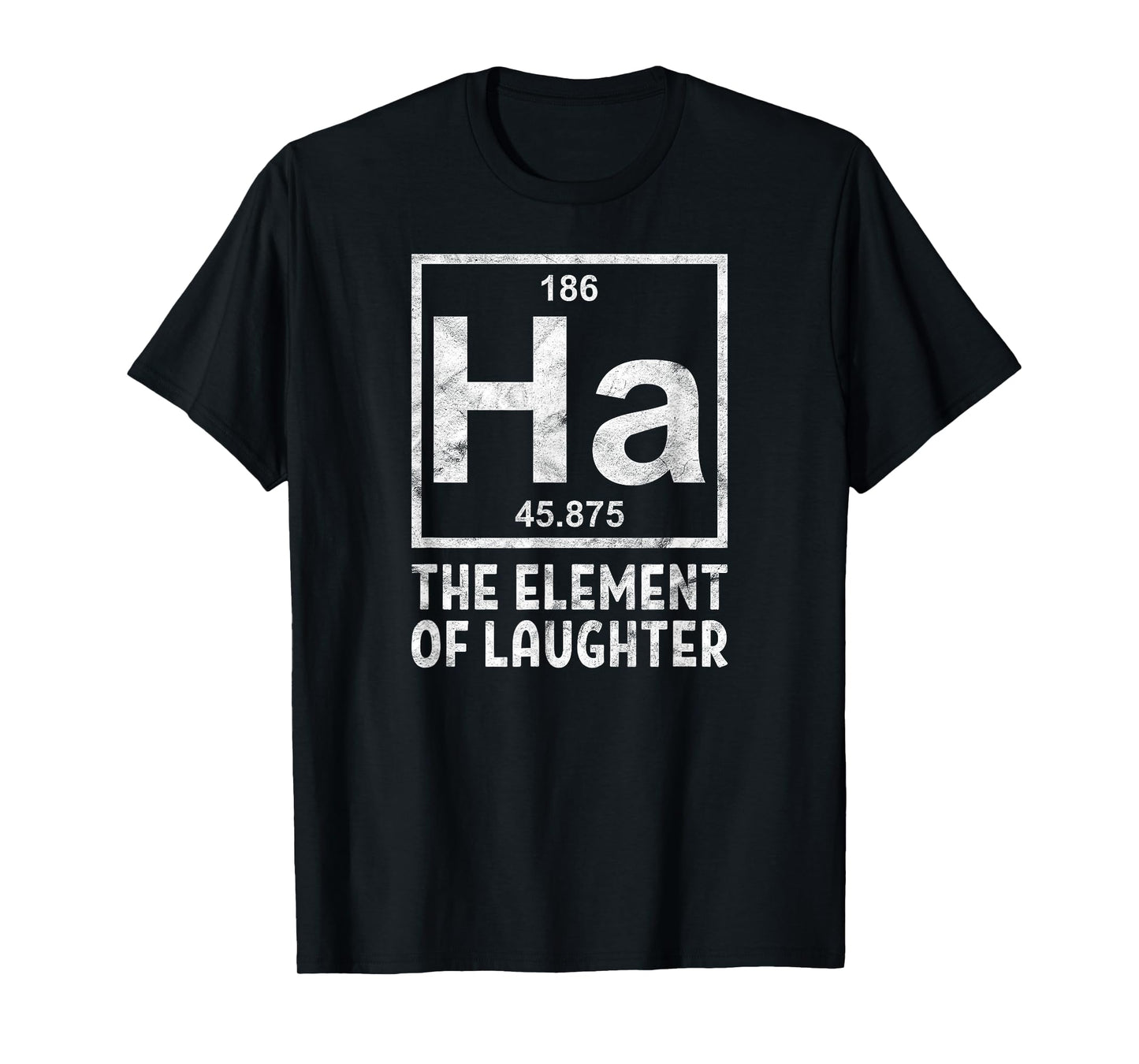 Laughter Yoga Laughing Ha The Element Pun T-Shirt