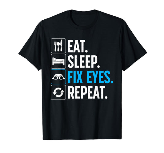 Eye Surgeon Art For Men Women Eye Doctor Ophthalmologist T-Shirt