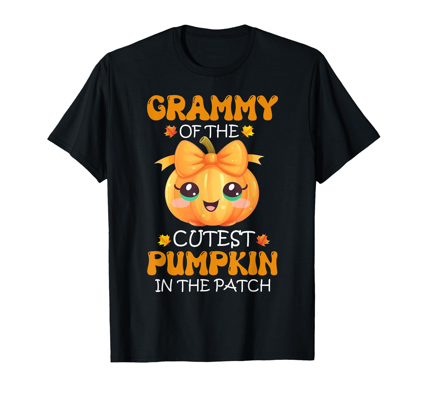 Grammy Of The Cutest Pumpkin In The Patch Halloween T-Shirt
