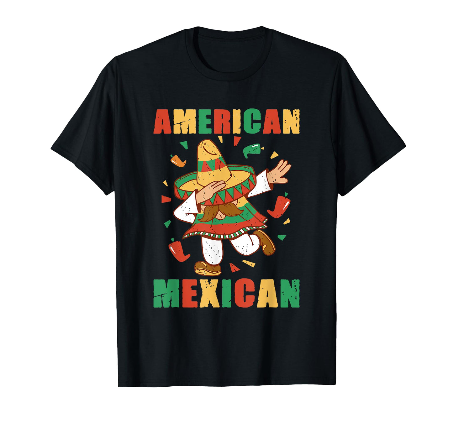 American Mexican Us America Mexico Usa Mexican American T-Shirt