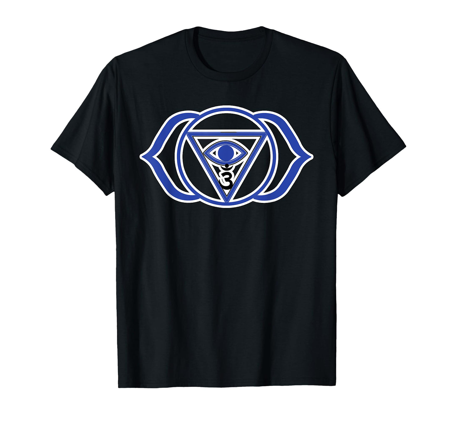 Yoga Ajna Awareness Third Eye Blue Chakra T-Shirt