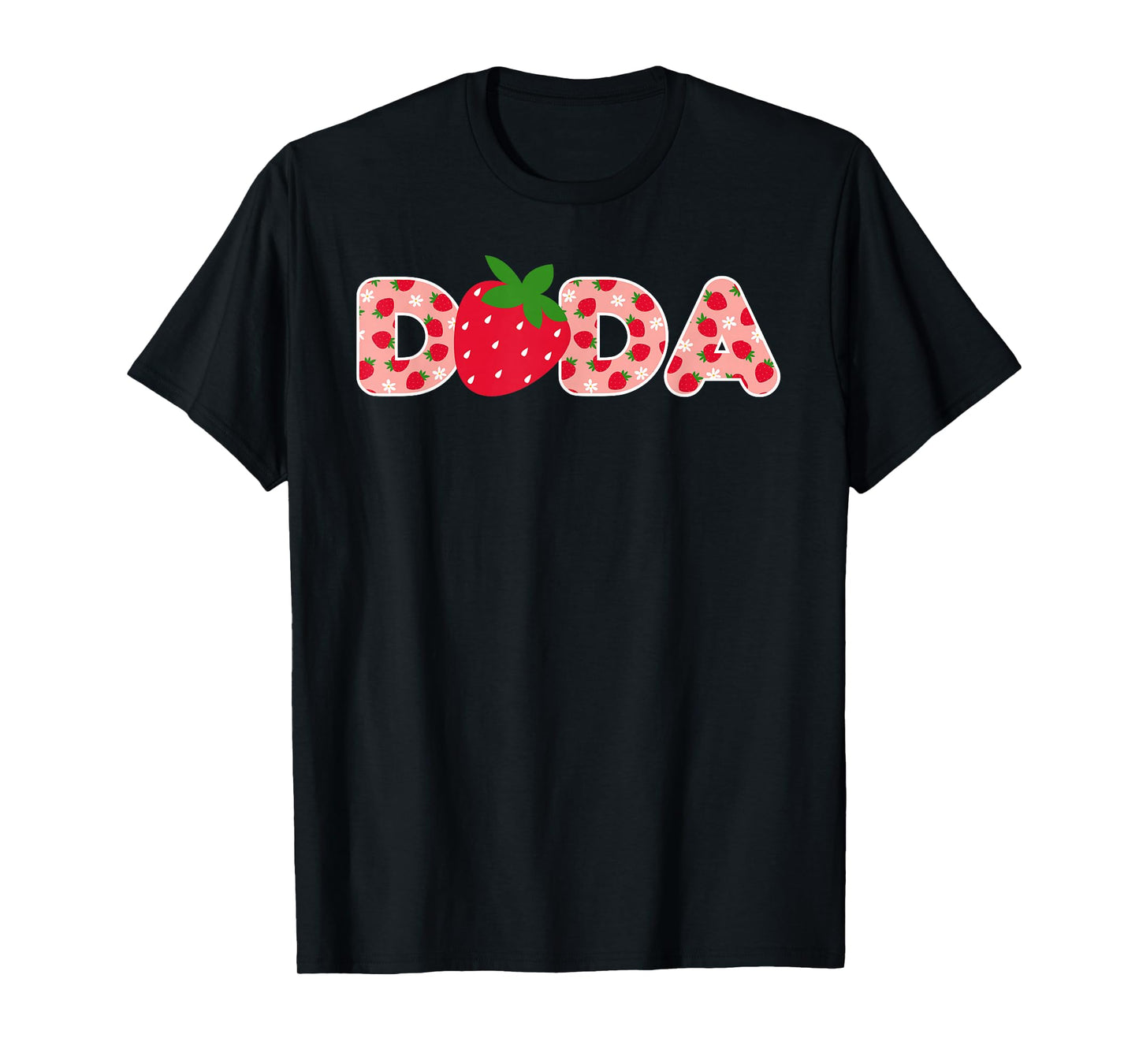 Dada Strawberry First Birthday Family Funny Strawberry T-Shirt