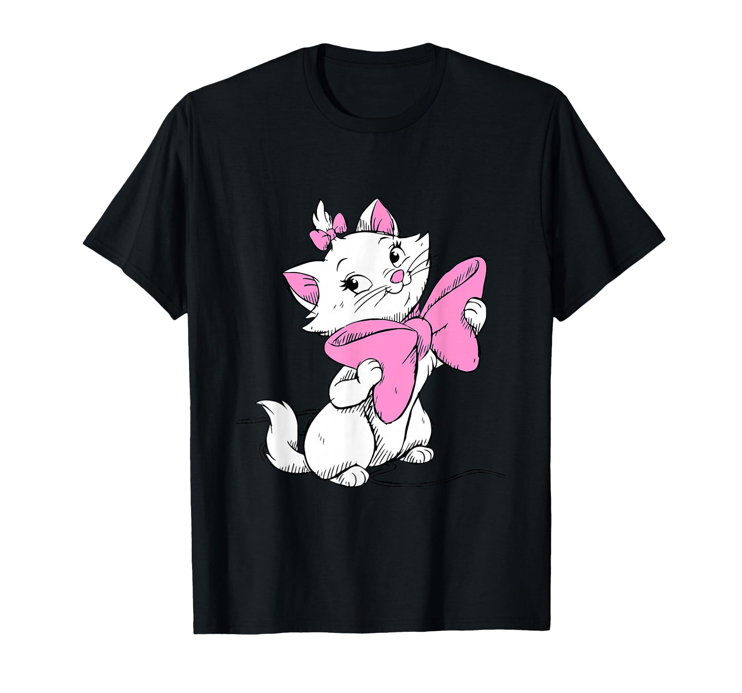 Disney The Aristocats Marie Big Bow Lovely Smile T-Shirt
