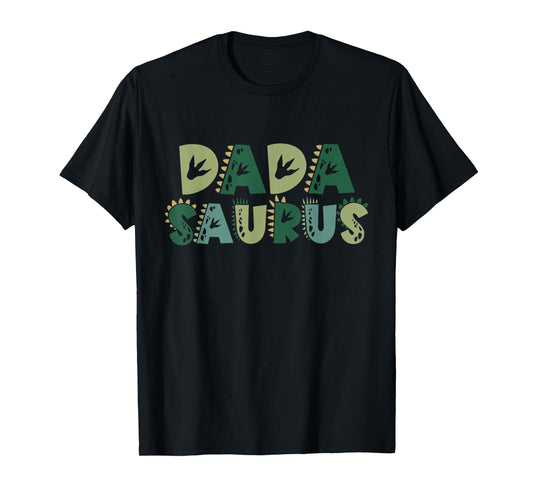 Dada Saurus Matching Family Birthday Dinosaur Men Women Kids T-Shirt