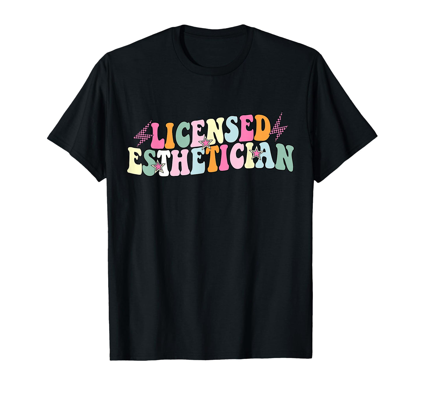 Cute Licensed Esthetician Graduation Skin Esthetician T-Shirt