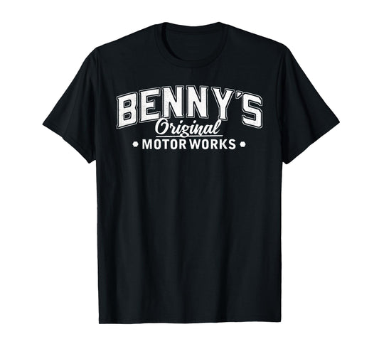 Benny's Motorworks White Original T-Shirt