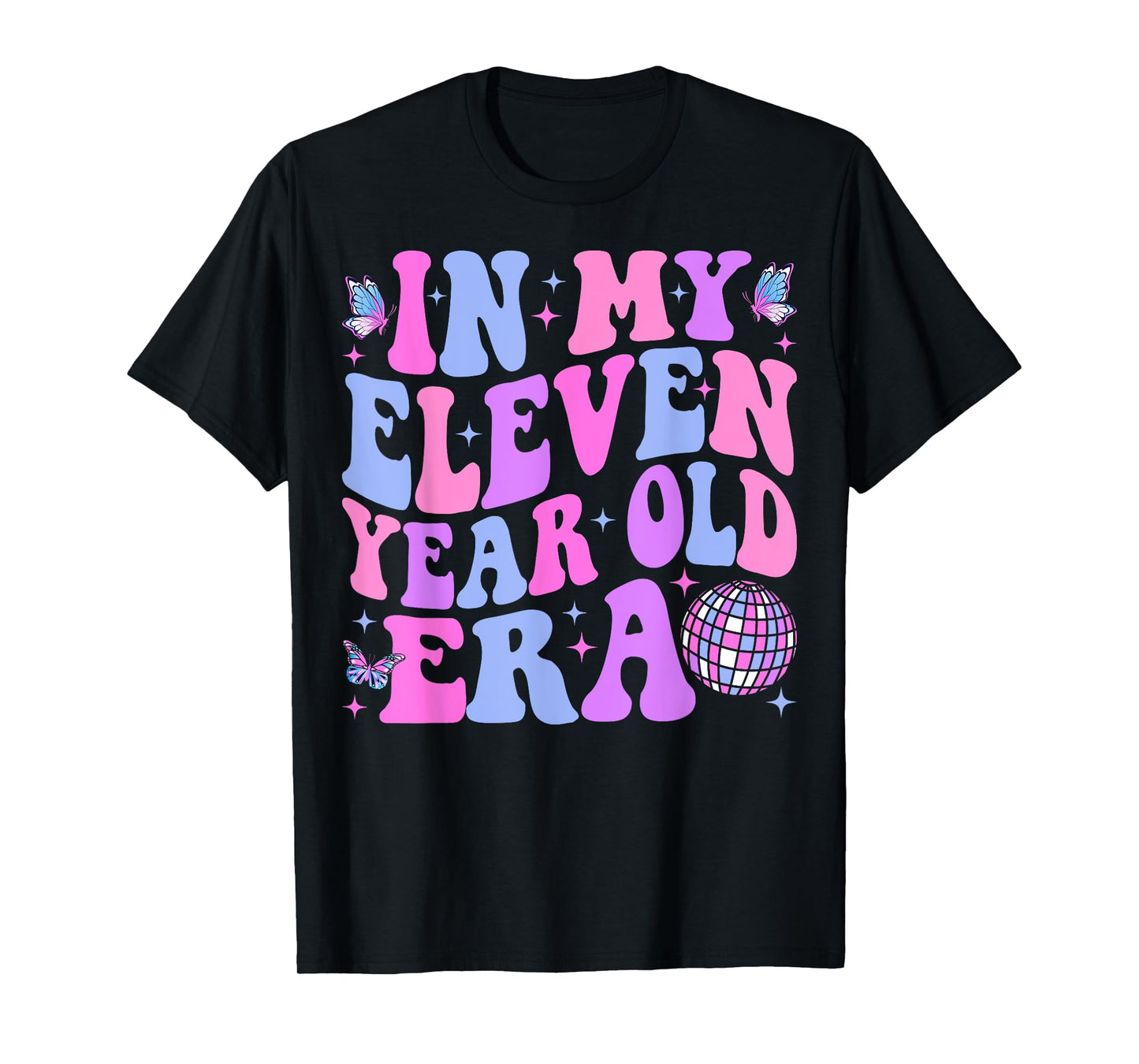 In My Eleven Year Old Era Girl Boy 11th Birthday 11 Year Old T-Shirt