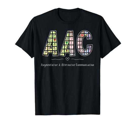 Retro AAC Augmentative & Alternative Communication SPED Team T-Shirt