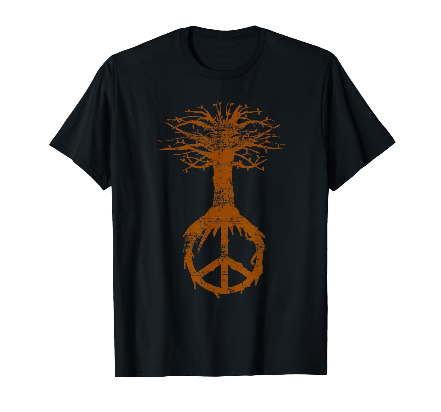 Hippie Tree Peace Sign Shirt | Cute Nature Lovers Tee Gift