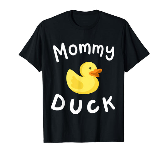 Mommy Duck Birthday Rubber Duck Lover Family Matching Women T-Shirt