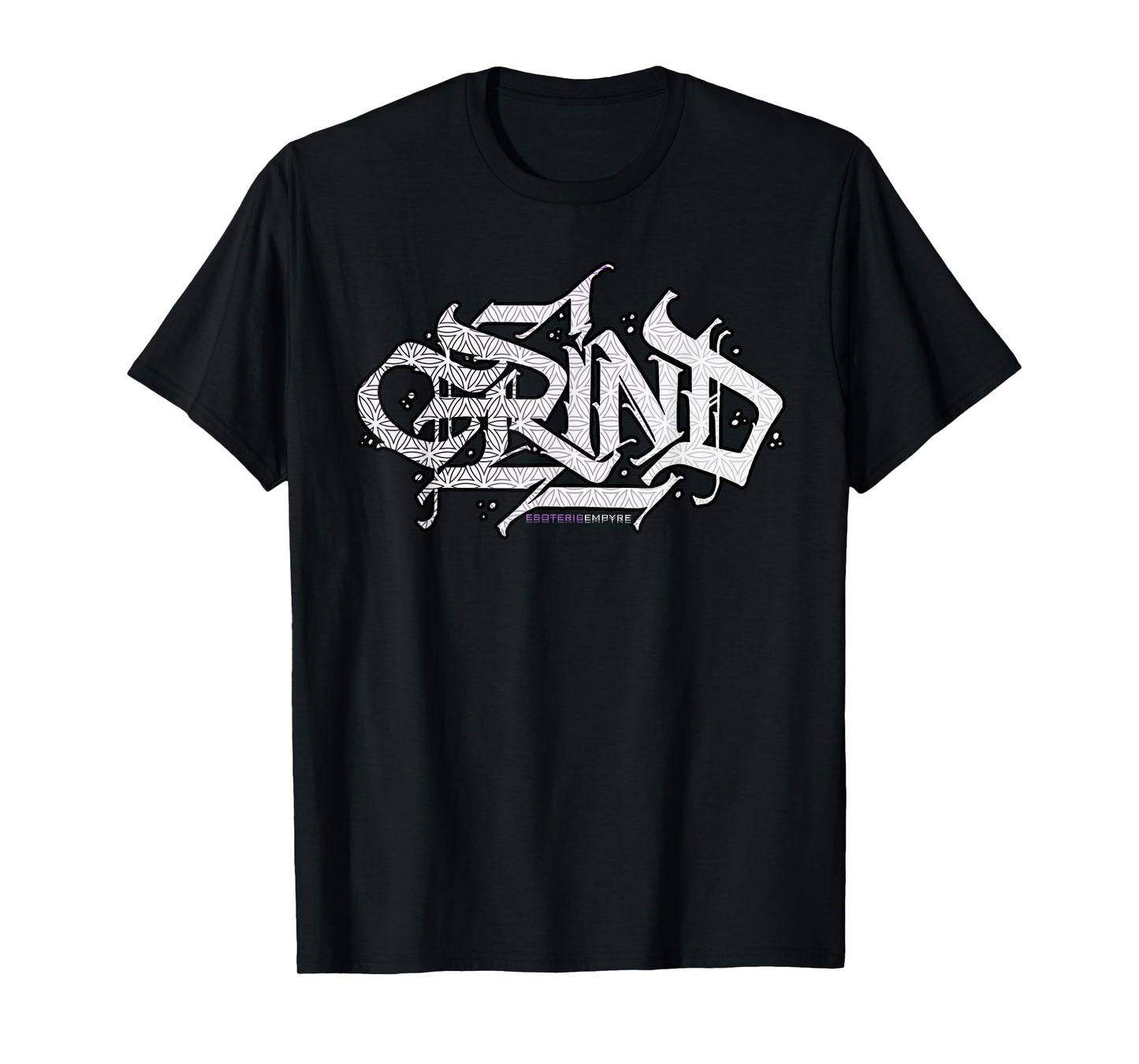 Hustle Grind Crush x Flower of Life T-Shirt