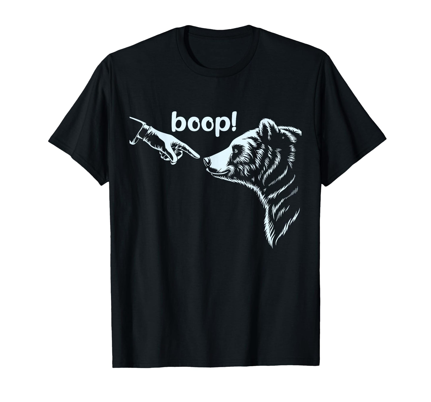National Park Bear Boop Bear Nose Boop Bear T-Shirt