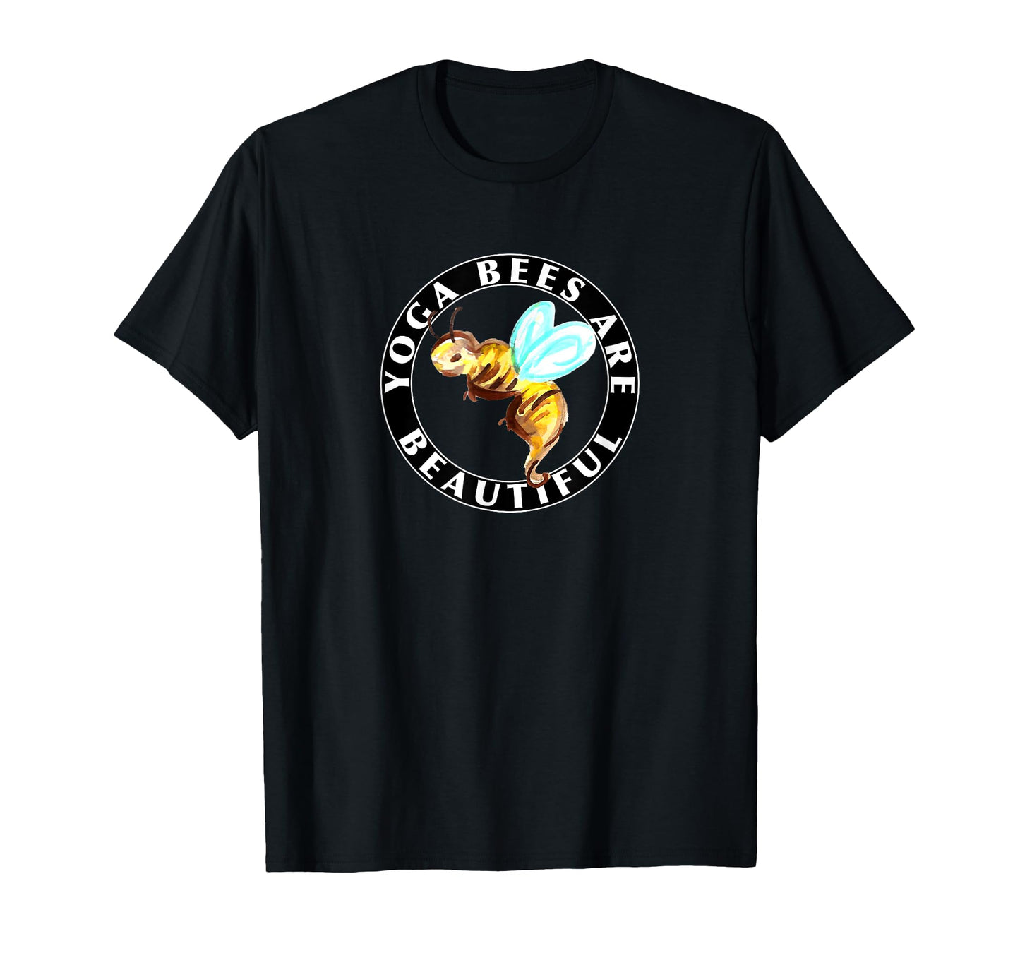 Yoga Bees logo T-Shirt