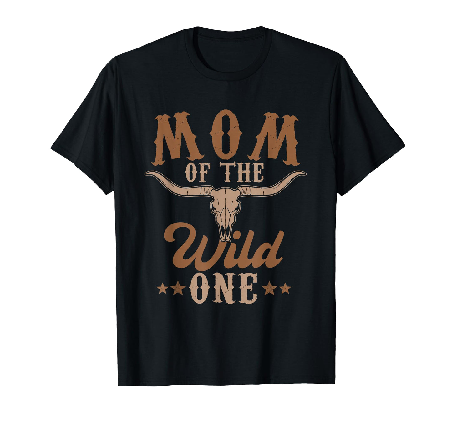 Mom Of The Wild One Cowboy Western Rodeo Party Matching T-Shirt