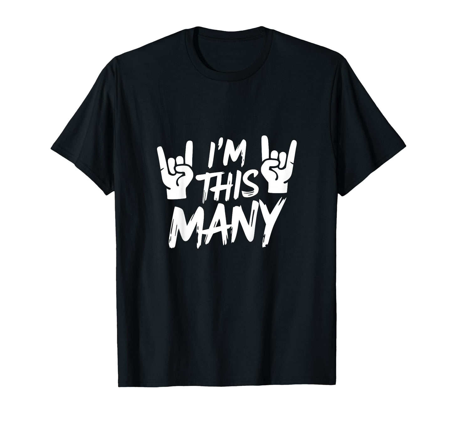 Kids 4th Birthday Boy Girl Four Age 4 Year Old Son Rock Party T-Shirt
