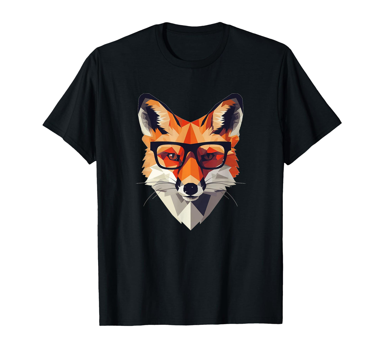 A stylish fox wearing spectacles T-Shirt