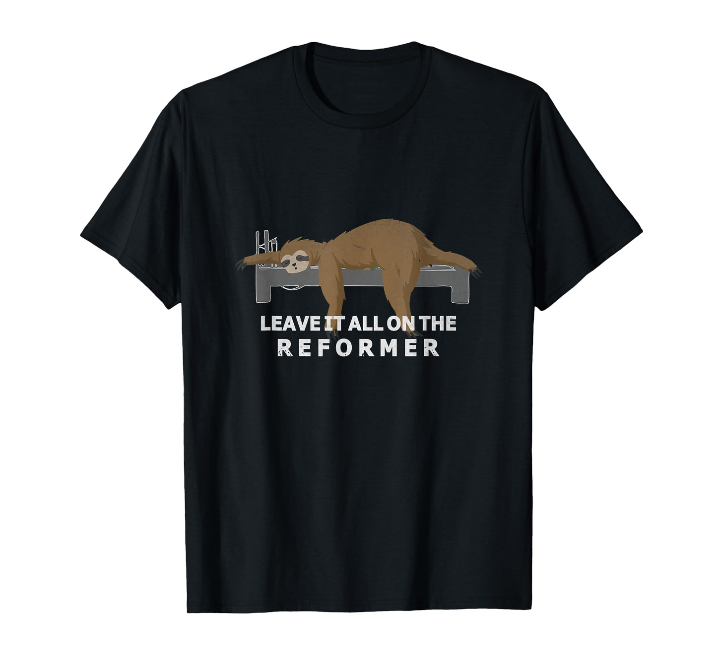Reformer Pilates sloth Pilates T-Shirt