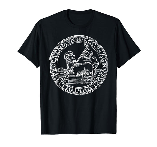 Agnus Dei Lamb God Christian Symbol T-Shirt
