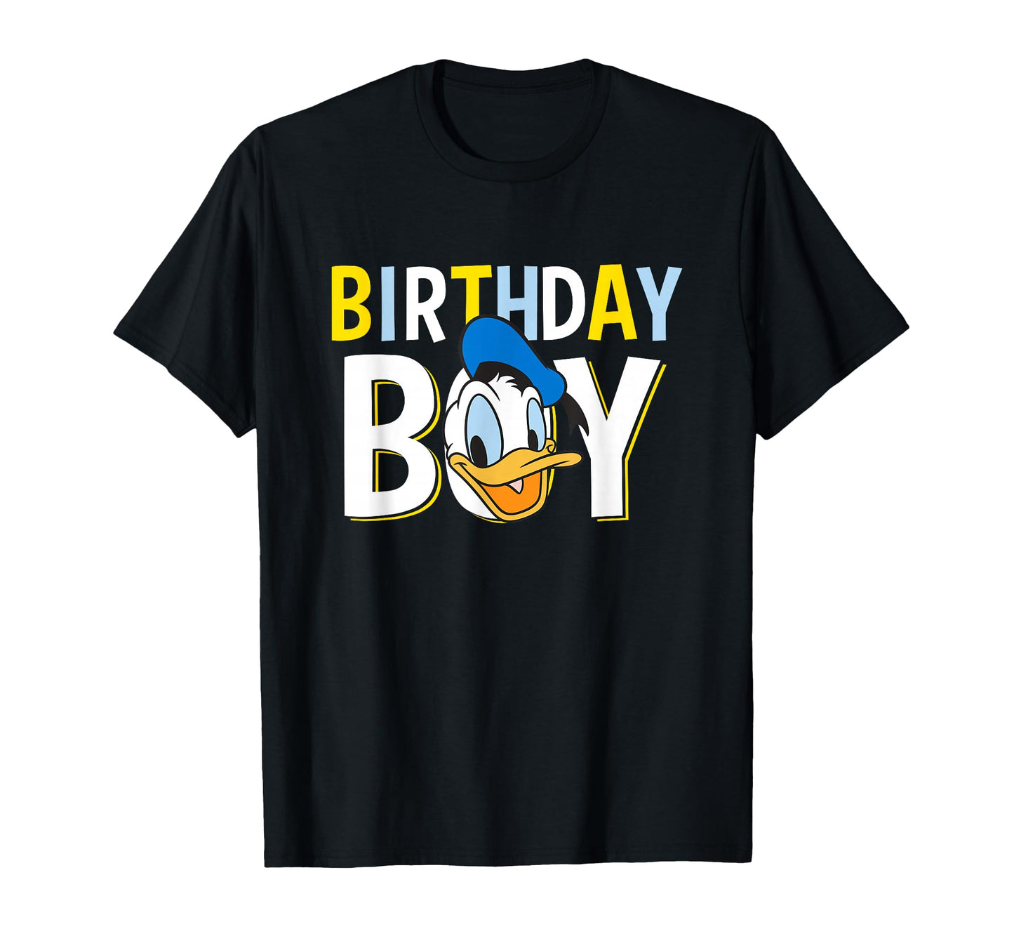 Disney Mickey And Friends Birthday Boy Vintage Donald Duck T-Shirt