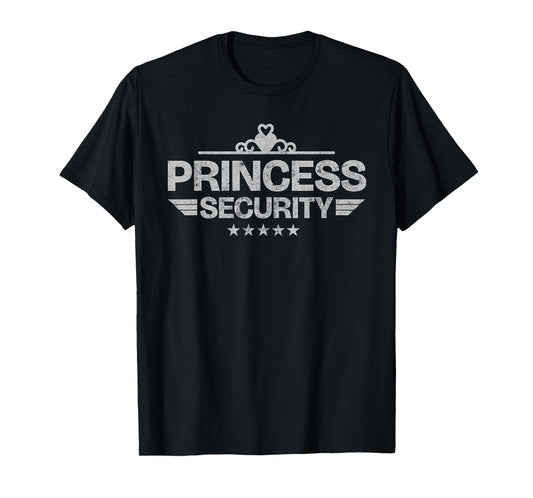 Princess Security Protection Birthday Party matching family T-Shirt
