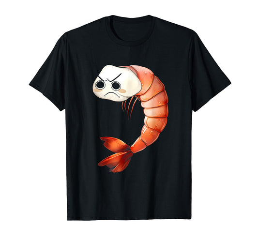 Dandy Shrimpo Angry Shrimp World Birthday Costume Sashimi T-Shirt