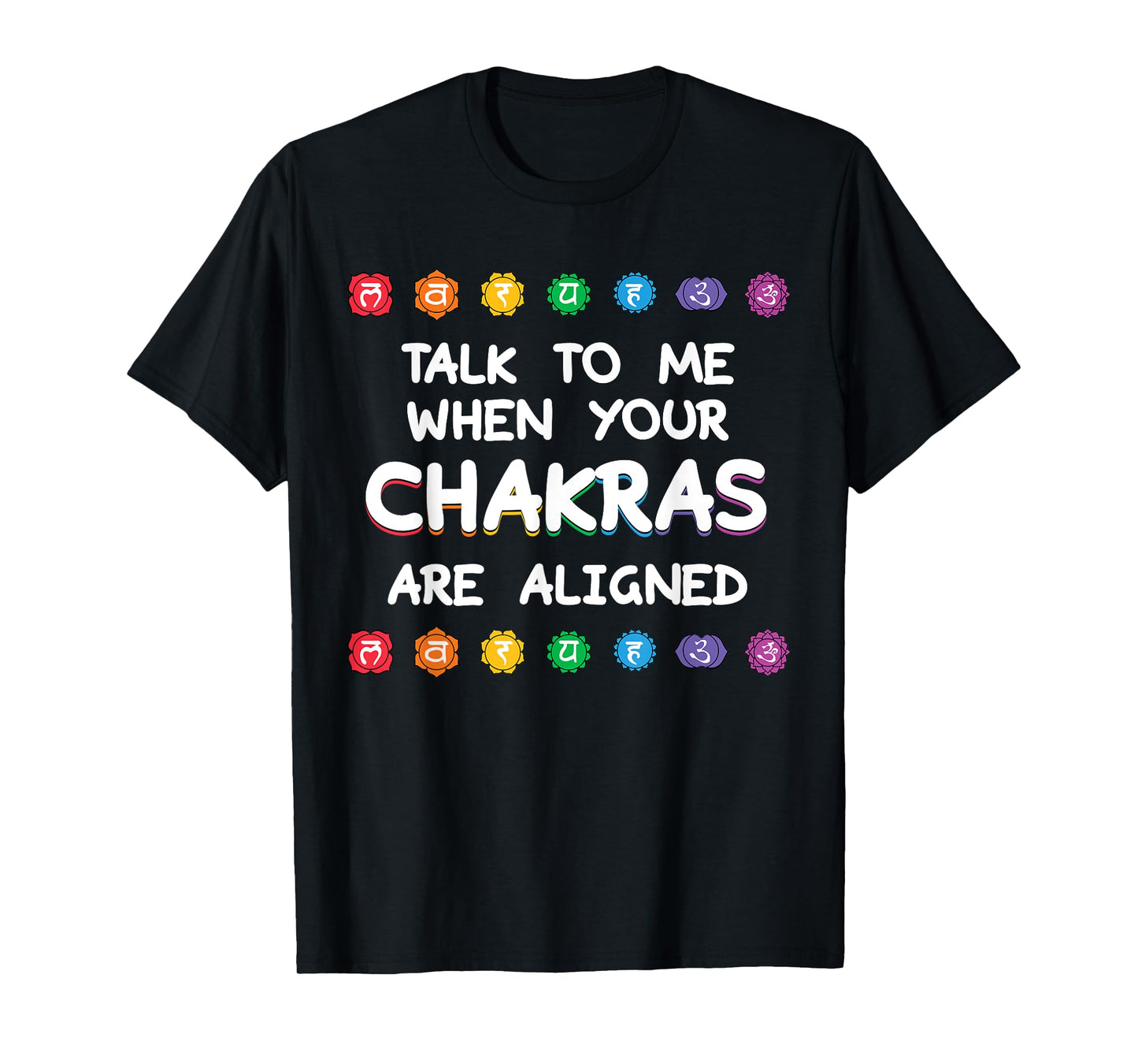 Funny Chakra Shirt Yoga Lover Meditation Sport Pose Gift T-Shirt