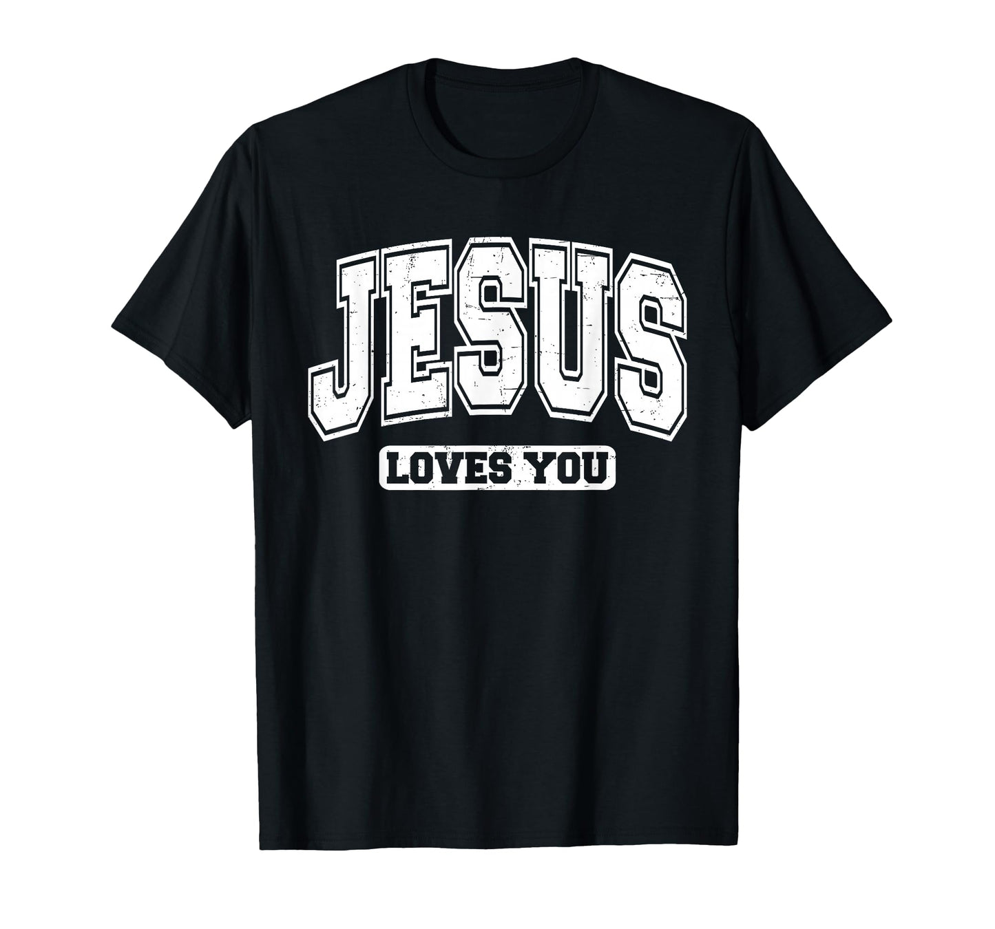Jesus Loves You Vintage Style - Christian Faith T-Shirt