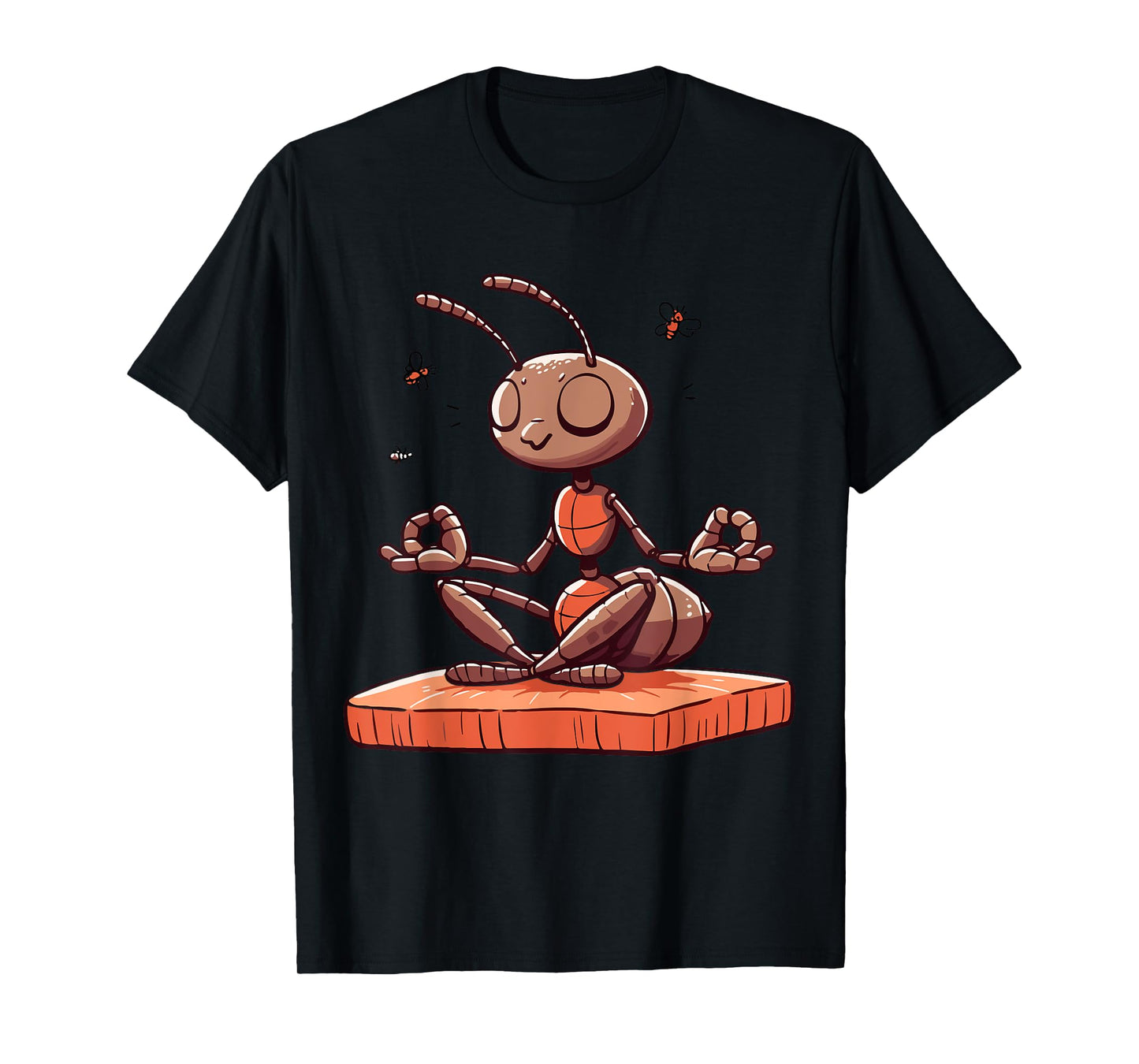 Meditation Ant Yoga Pose Relaxing Animal T-Shirt