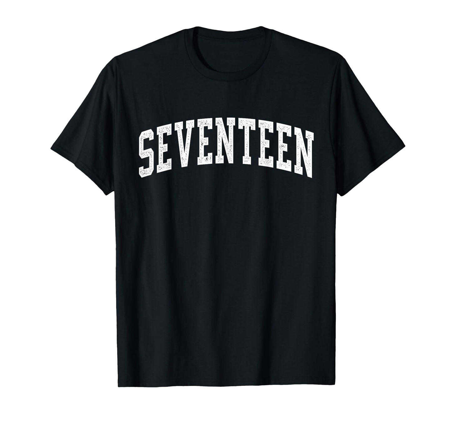 Seventeen Minimalist 17th Birthday Design 17-Year-Old T-Shirt