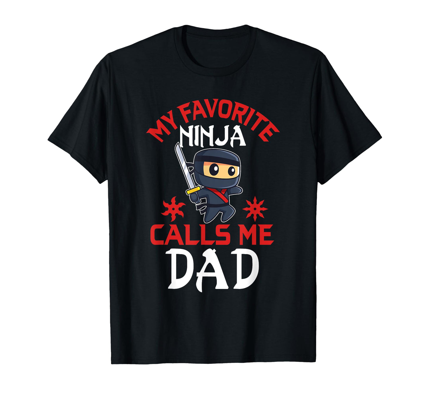 Ninja Dad Matching Family Birthday Party Ninja Dad T-Shirt