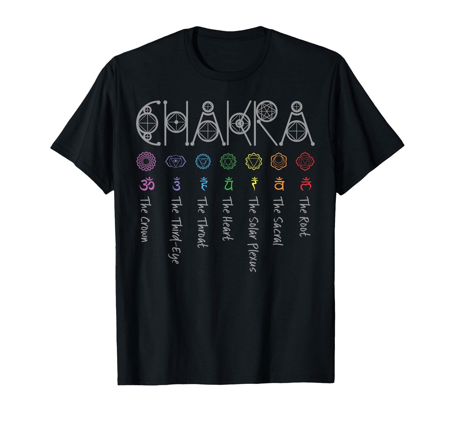 Chakra Yoga T-shirt T-Shirt