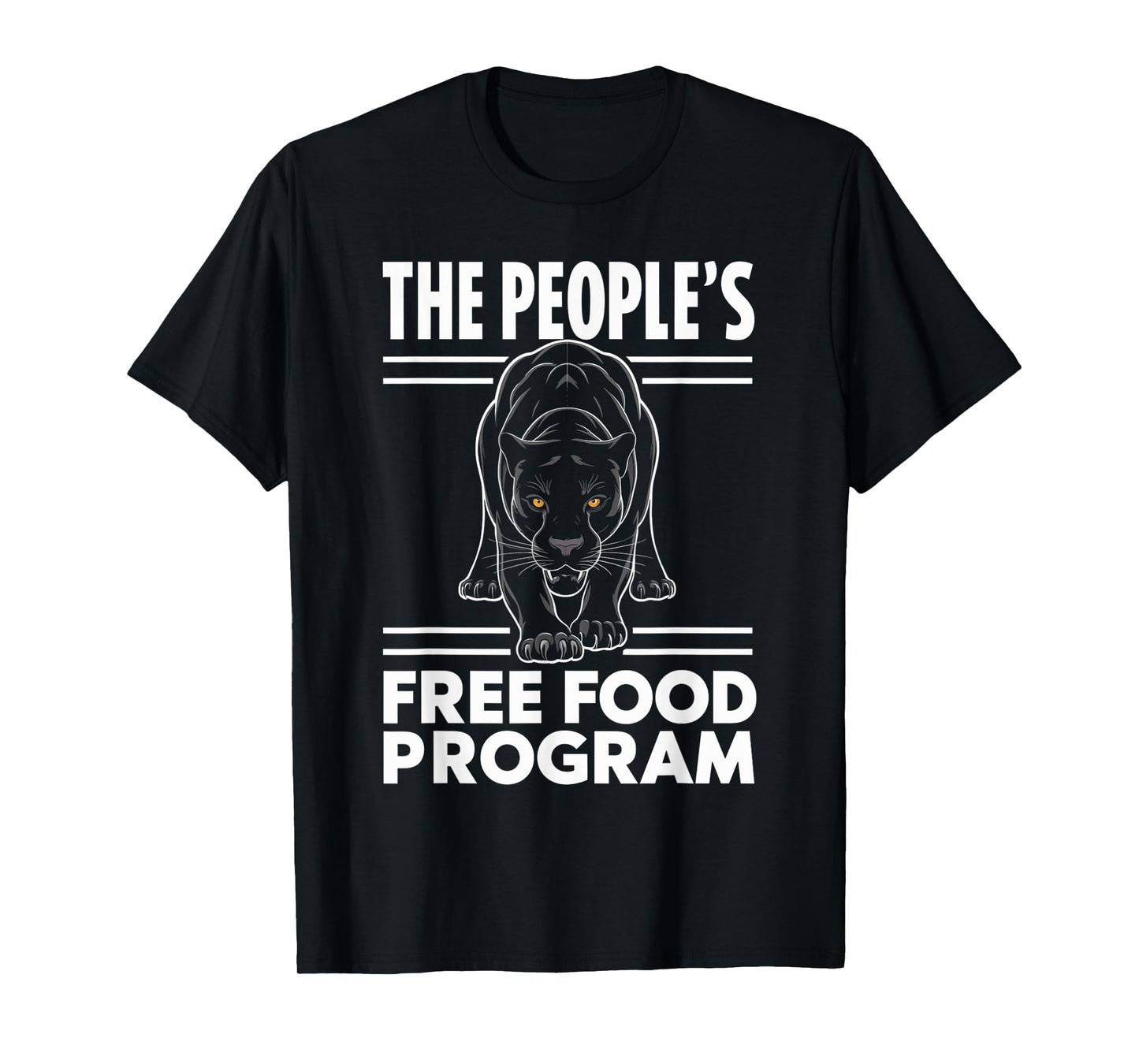Powerful Panther The People's Free Food Program T-Shirt