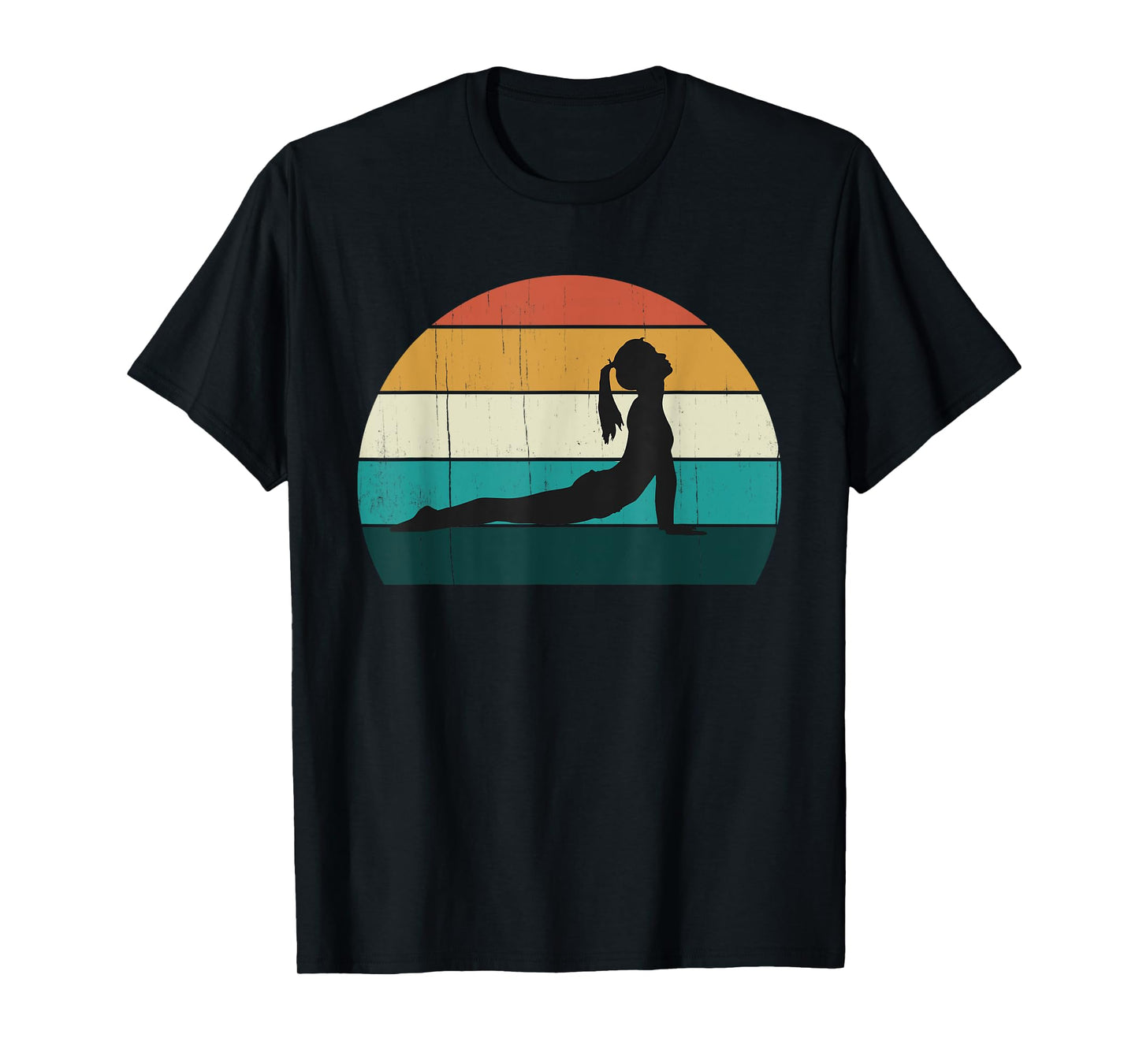 Retro Yoga Pose: Vintage Mind Meditation / Body Workout Gift T-Shirt