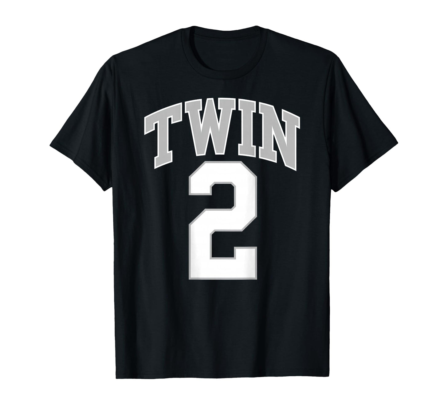 TWIN 1 and TWIN 2 matching adult & kids jersey funny T-Shirt