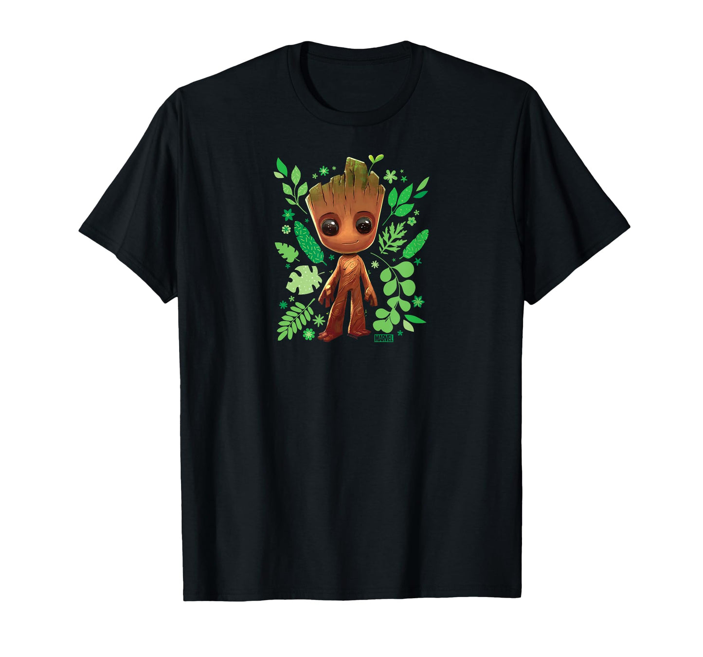 Guardians Of The Galaxy - Baby Groot Leaf T-Shirt